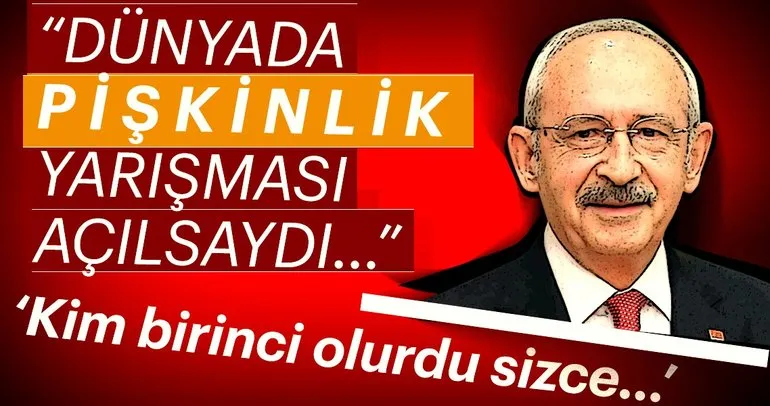 Dünyada pişkinlik yarışması açılsaydı...