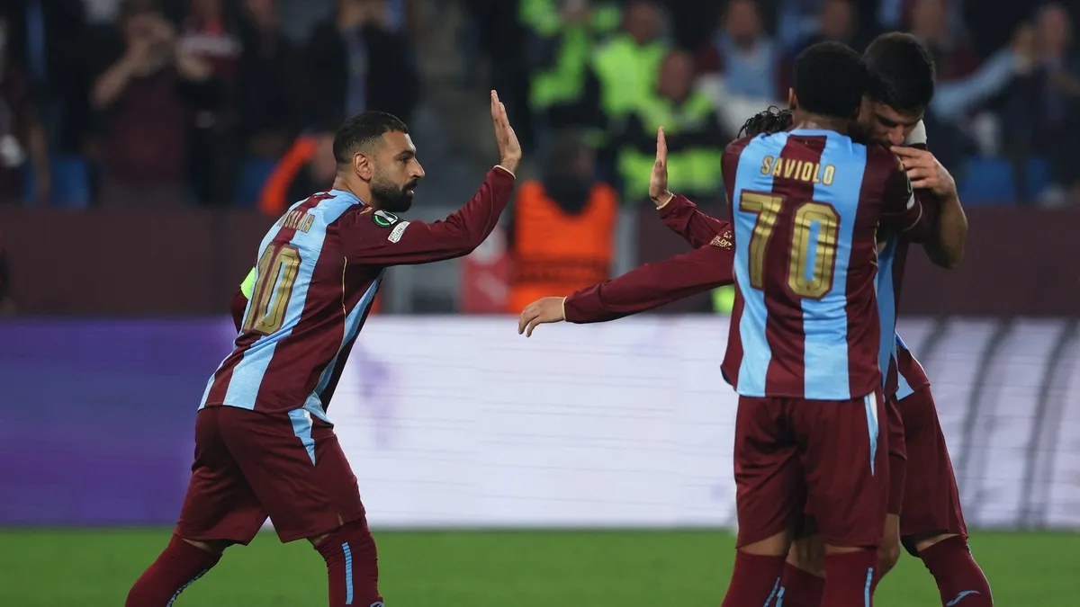 Fırtına esti, Salah şov yaptı! Trabzonspor evinde Hearts’ı 2-0 mağlup etti...