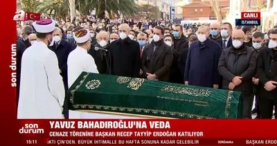Son dakika: Cumhurbaşkanı Erdoğan Yavuz Bahadıroğlu’nun cenaze namazına katıldı | Video