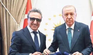 Başkan Erdoğan, Chobanı’yi kabul etti