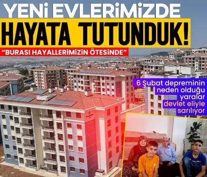Yıkılan hayatların yerine yükselen umutlar! İndere deprem konutlarında teslimatlar ağustosta bitiyor