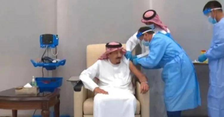 Suudi Kral, koronavirüs aşısı yaptırdı