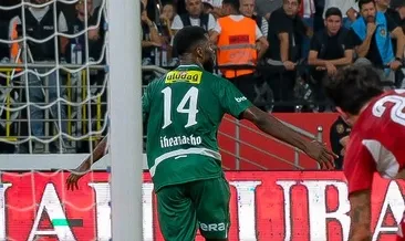 Ihenacho, Bursaspor’u taşımaya devam ediyor!