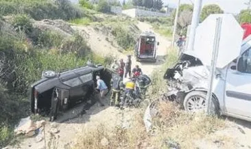 Denizli’de trafik kazası: 6 yaralı