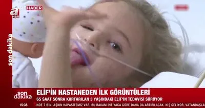 Son dakika! İzmir depreminde enkazdan çıkartılan 3 yaşındaki Elif Perinçek Türkiye’ye el salladı | Video
