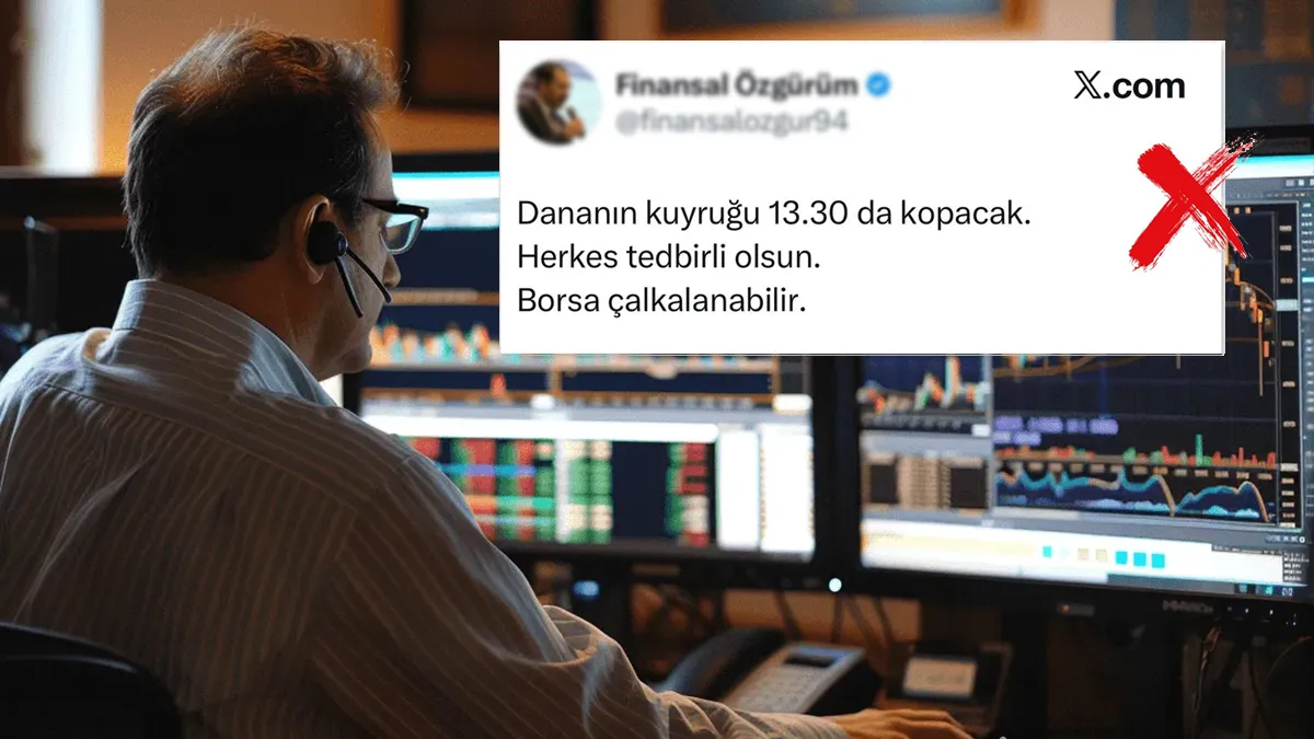 Piyasalarda paniğe yol açmak istediler! DMM vatandaşı net bir şekilde uyardı Piyasalarda paniğe yol açmak istediler! DMM vatandaşı net bir şekilde uyardı