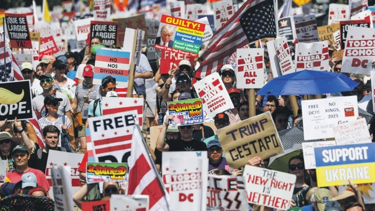 Washington’da Trump isyanı