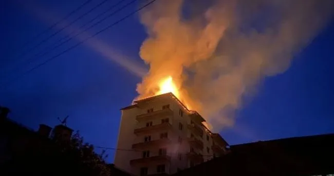 Sivas'ta korkutan yangın! İtfaiye ekipleri tarafından söndürüldü