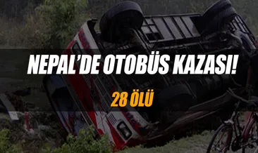 Nepal’de otobüs kazası: 26 ölü