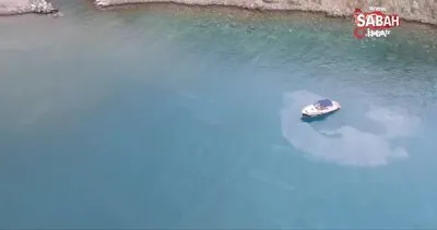 Denizi kirleten tekne dron ile tespit edildi: 6 bin 140 TL para cezası uygulandı | Video