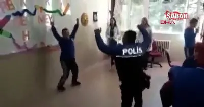 Samsun’da down sendromlu öğrenciyle zeybek oynayan polisin görüntüleri sosyal medyada ilgi odağı oldu