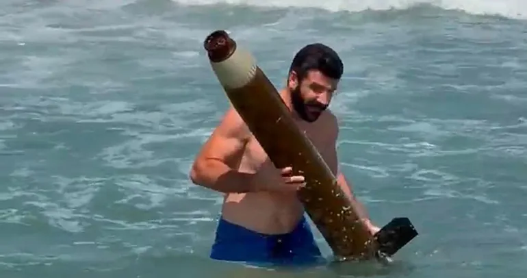 Sinop sahilinde şüpheli cisim alarmı!