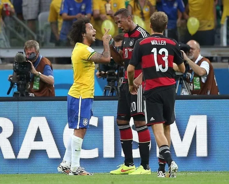 Brezilya - Almanya maçından fotoğraflar