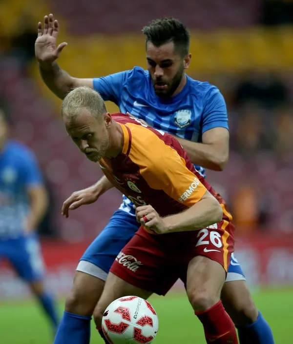 Galatasaray Dersimspor maçından kareler