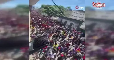 Haiti’de hükümete karşı yapılan protestolarda 1 kişi hayatını kaybetti | Video