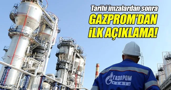 Gazprom’dan ’Türk Akımı’ açıklaması!