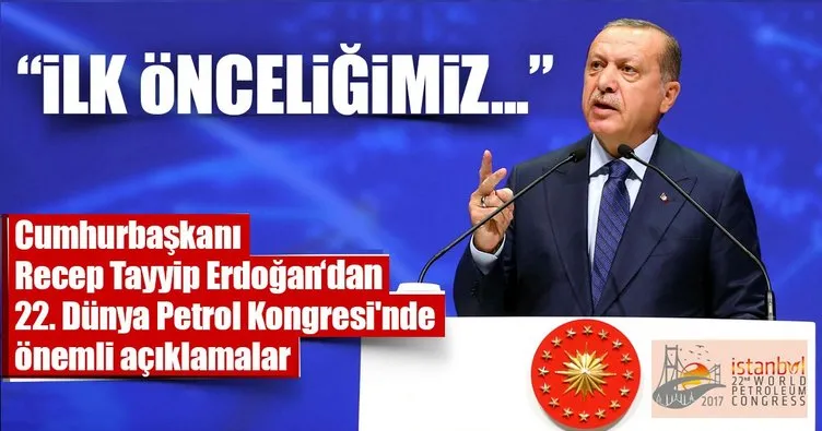 Cumhurbaşkanı Erdoğan: İlk önceliğimiz Güney gaz koridorumuzdur