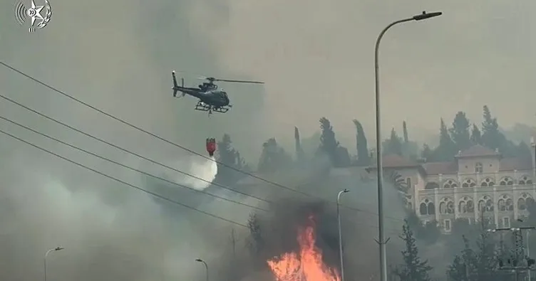 Tel Aviv ve çevresi yanıyor