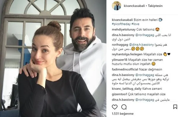 Ünlü isimlerin Instagram paylaşımları (30.03.2018) (Almeda Abazi)