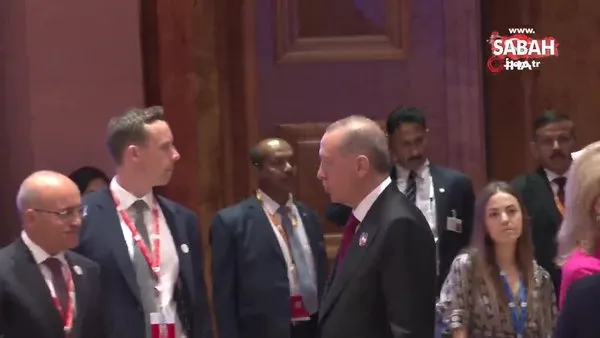 Başkan Erdoğan, G20 zirvesinin ilk oturumuna katıldı | Video