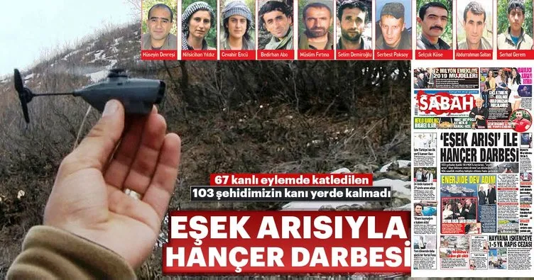 Eşek arısıyla hançer darbesi