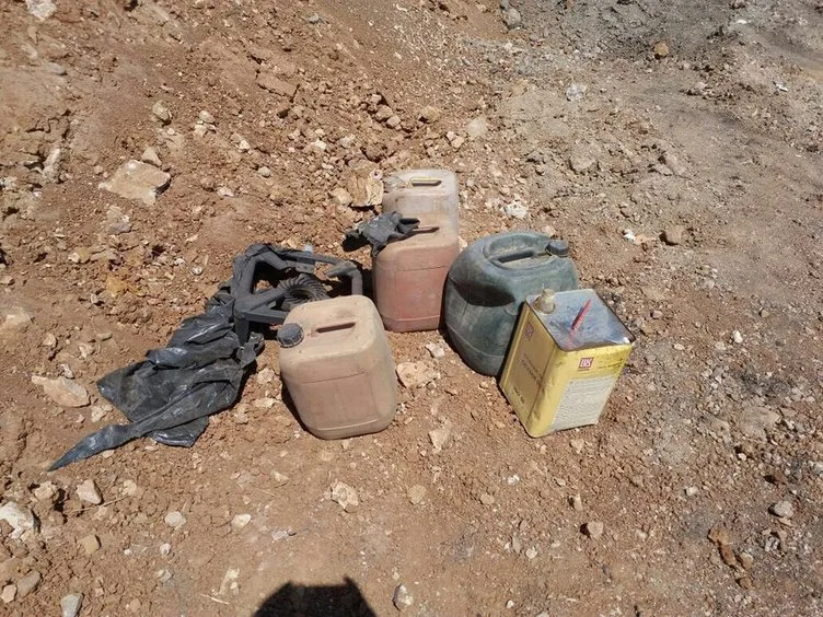 PKK’ya ait plakasız lüks araçlar bulundu