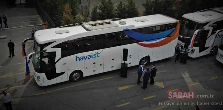 Yeni Havalimanı’na yolcu taşıyacak HAVAİST otobüsleri görücüye çıktı!