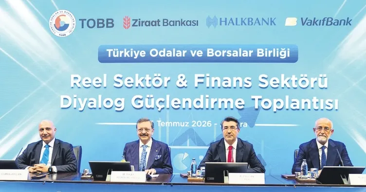 Bankalardan reel sektöre destek sözü