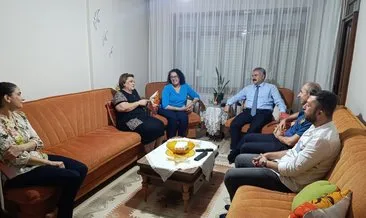 Manisa İl Emniyet Müdürü Fahri Aktaş‘tan şehit ailesine ziyaret