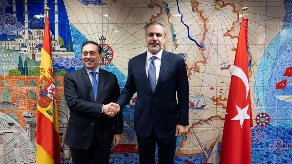 Bakan Fidan İspanyol mevkidaşı Albares ile görüştü Bakan Fidan İspanyol mevkidaşı Albares ile görüştü