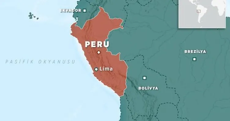 Peru’da toprak kayması! Tren raydan çıktı!