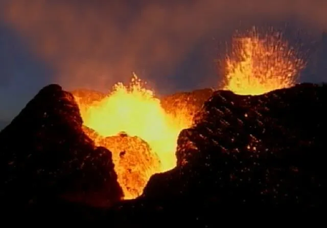 Piton de la Fournaise volkanı