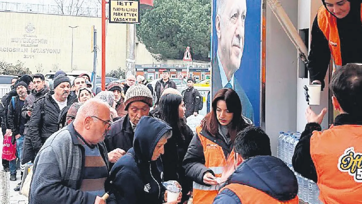 AK Parti’den çorba ikramı