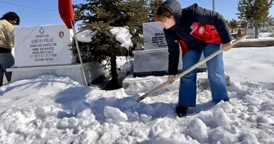 Şehit mezarları için bakım ve onarım çalışması başlatıldı #ardahan