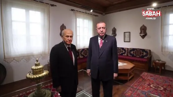 Cumhurbaşkanı Erdoğan ve MHP Lideri Bahçeli'den ilk görüntüler | Video