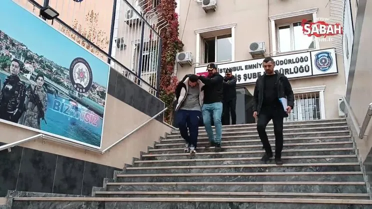 Sevgili gibi yaklaştılar çantasını soydular | Video