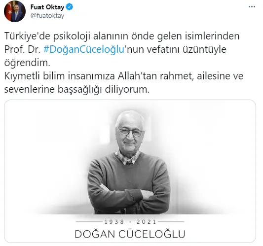 son dakika dogan cuceloglu icin pes pese taziye mesajlari son dakika haberler