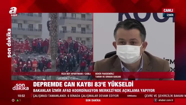 Son dakika! Tarım ve Orman Bakanı Bekir Pakdemirli'den İzmir'de önemli açıklamalar | Video