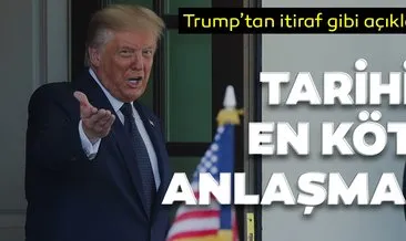 Trump: NAFTA insanlık tarihindeki en kötü anlaşmalardan biriydi