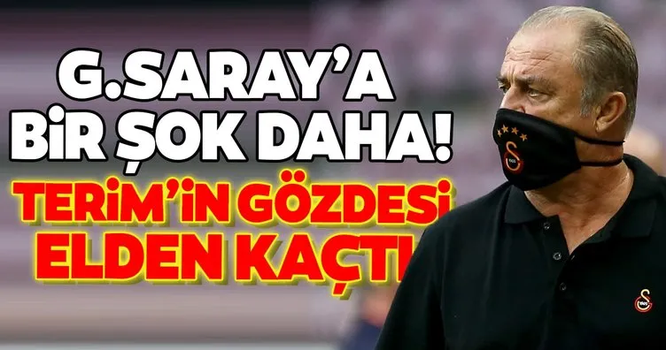 Transferde son dakika: Galatasaray’da şok! Fatih Terim’in gözdesi elden kaçtı