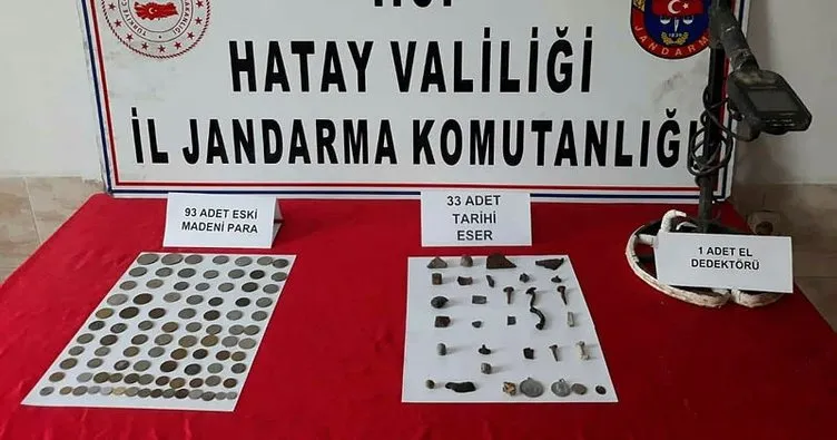 Hatay’da tarihi eser operasyonu