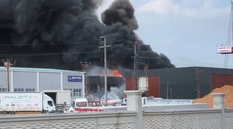 Son dakika: Tekirdağ Çerkezköy’deki fabrika yangını kontrol altına alındı
