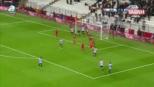 Beşiktaş'ın 18'lik stoperi Erdoğan Kaya ilk maçında golünü attı