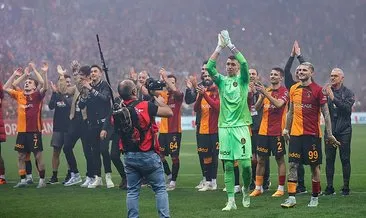 Galatasaray, Nef Stadı’nda 23. şampiyonluk kupasını kaldırdı!