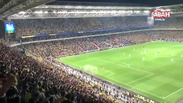 Kadıköy'de Dinamo Kiev'in golü sonrası 