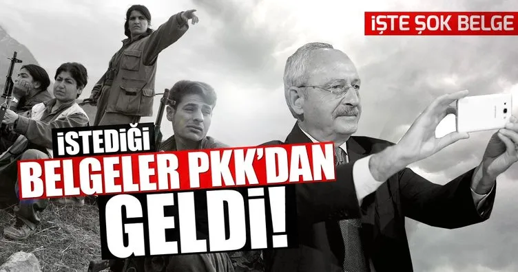 Kılıçdaroğlu ve Tanrıkulu’nu şok edecek belgeler PKK’dan geldi!