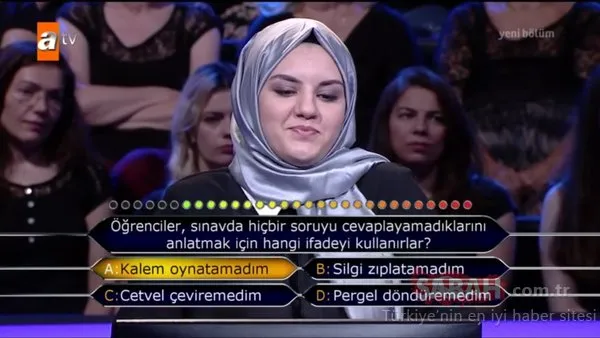 Kim Milyoner Olmak İster 774. bölüm soru ve cevapları!
