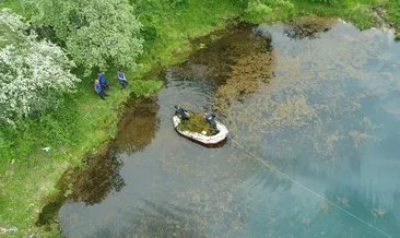 Sivas’ta balık adamlar Dipsiz Göl’ü temizledi