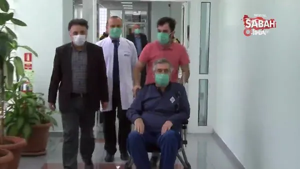 Türkiye’de koronavirüse karşı ilk plazma tedavisi yapılan hasta taburcu oldu | Video