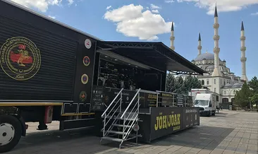 JÖH ve JÖAK tanıtım TIR’ı Kırıkkale’de